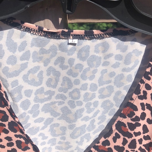 Leopard Swimsuit Coverup - Picture 3 of 3